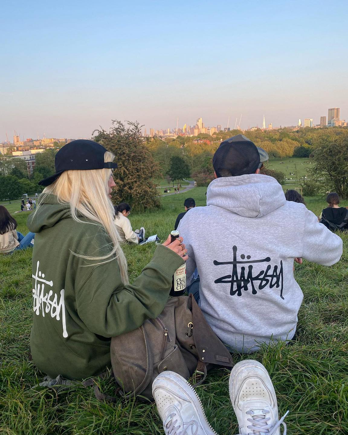 스투시 후드💚🤍@같이할까..? 이미지