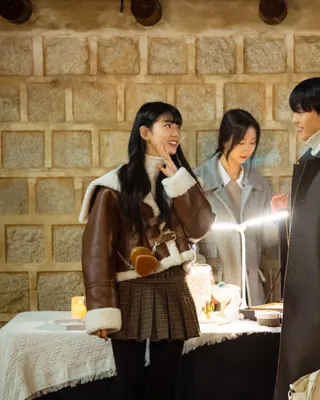 예쁜 언니들 아이템🐻🤍@무스탕 이미지