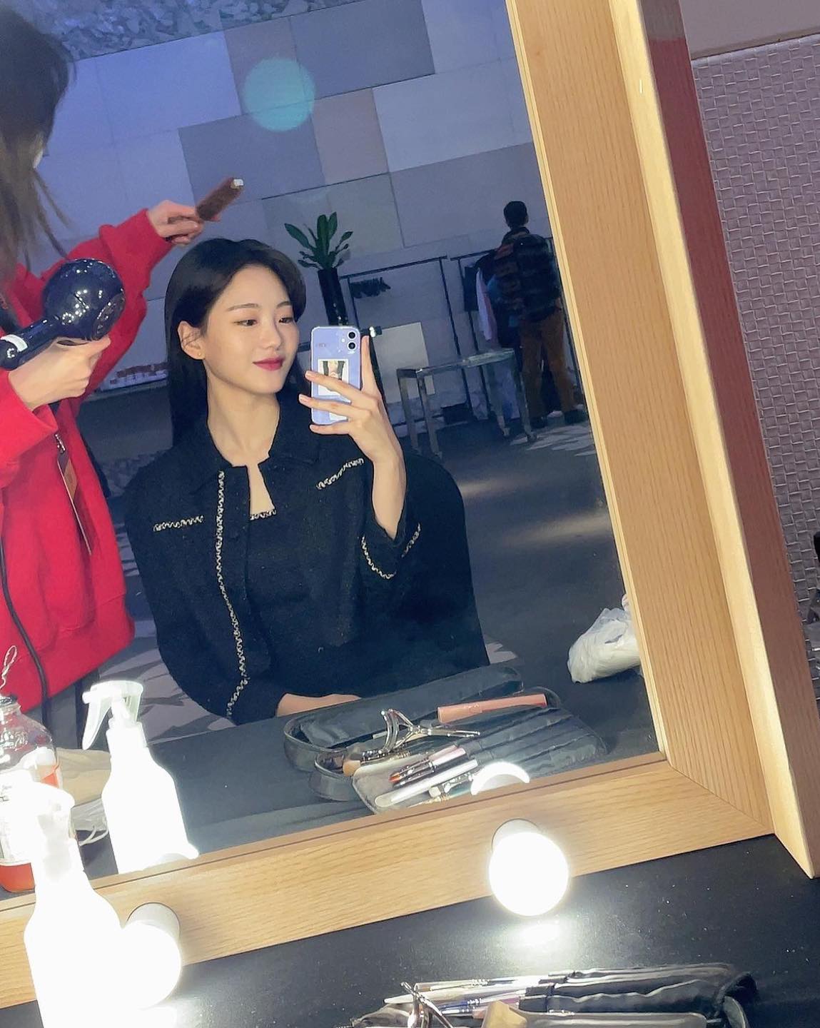 가을 하객룩 잇템🖤✨블랙 트위드 이미지