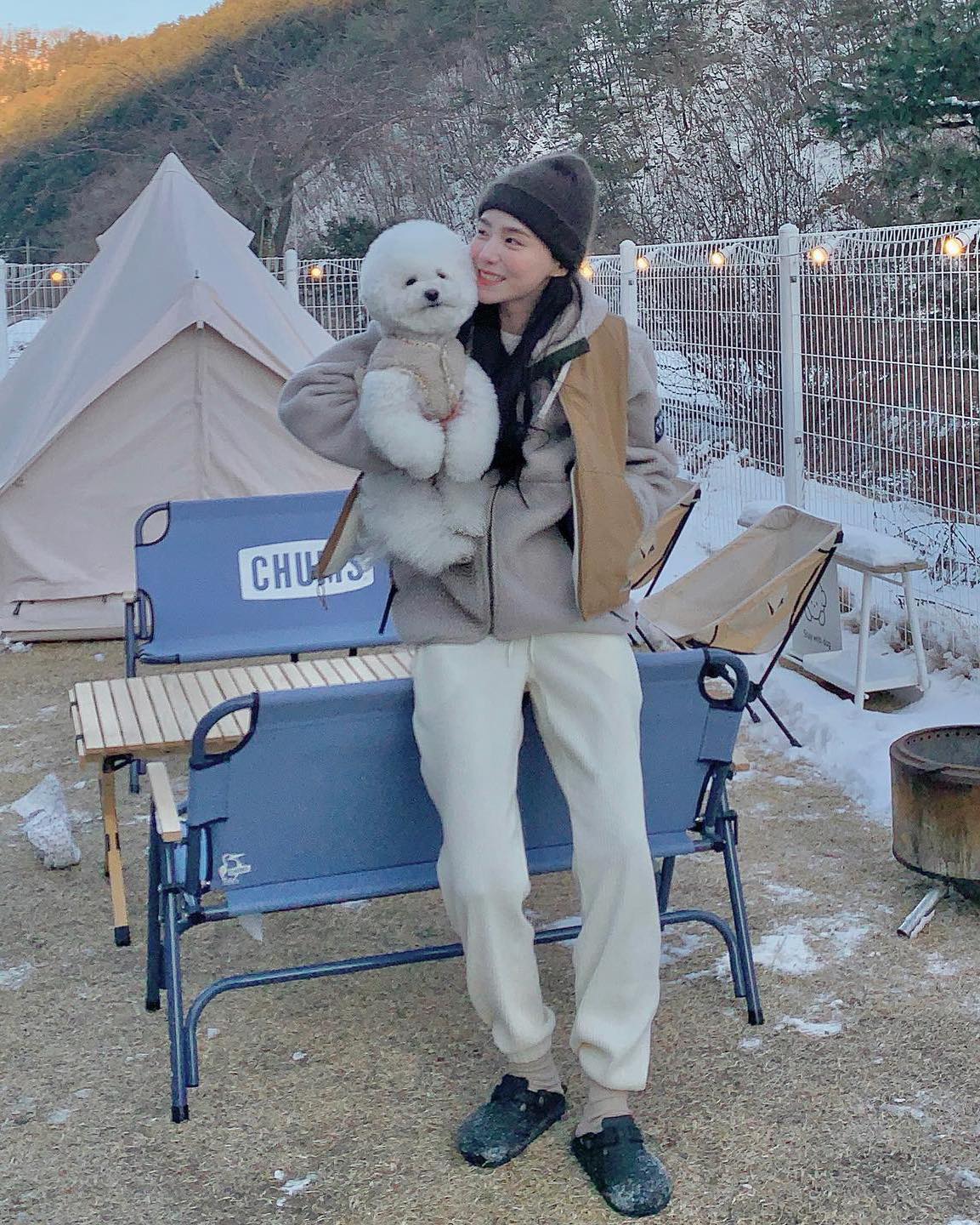 추운날씨 캠핑이 찐🏕️🫶🏻@같이해 이미지