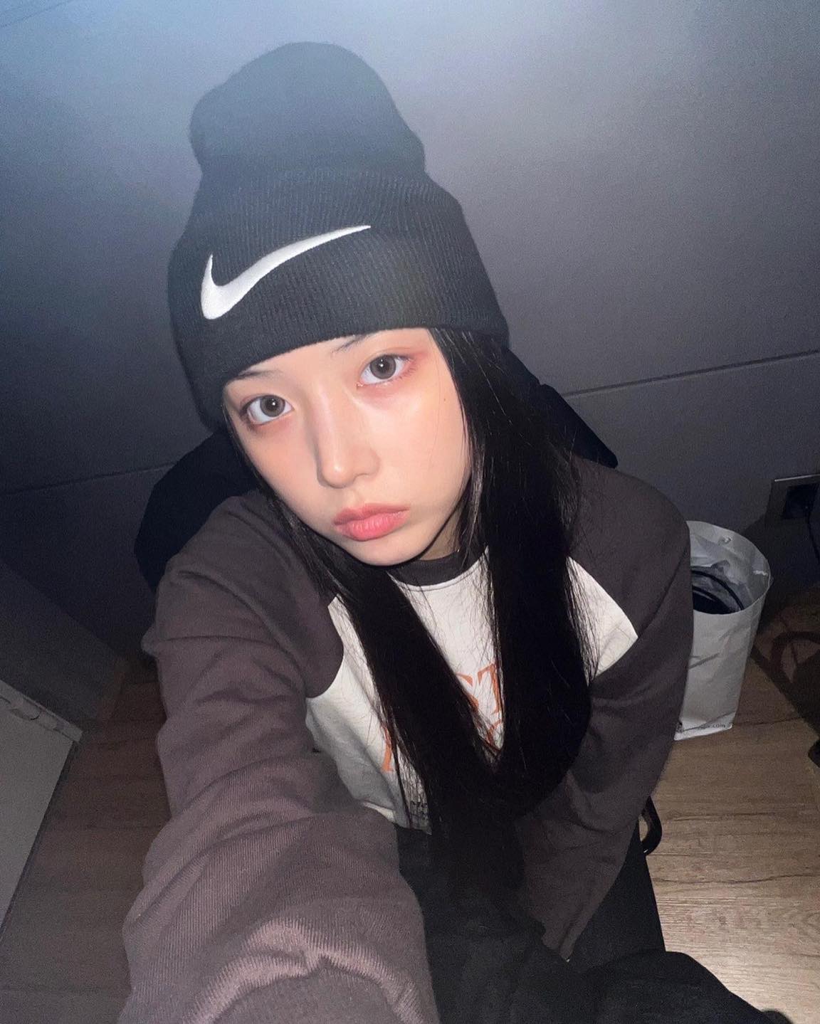 로고가 중요한 검정 비니💂🏻‍♀️☑️ 이미지5