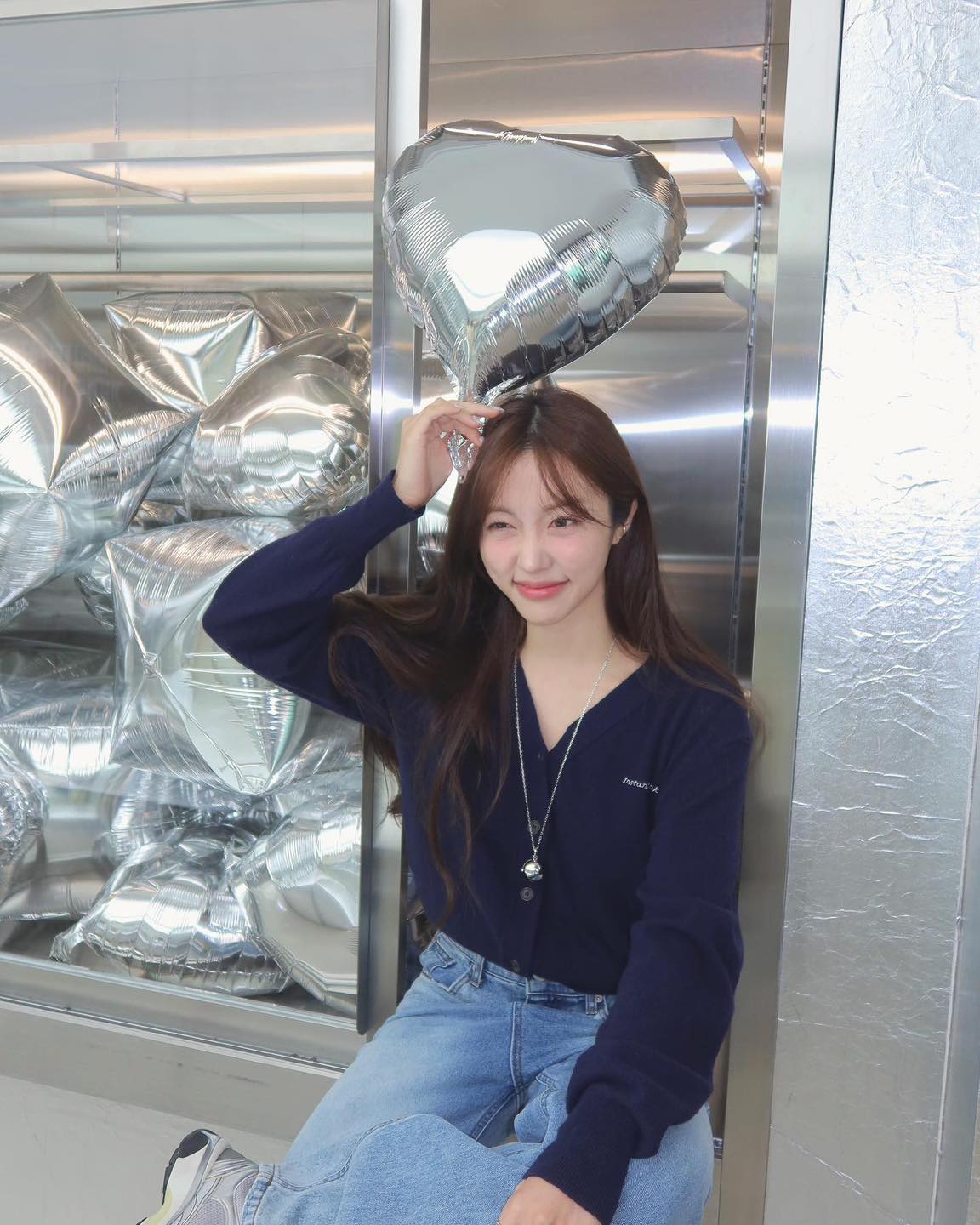 청바지와 어울리는💜🔍가디건 찾기 이미지