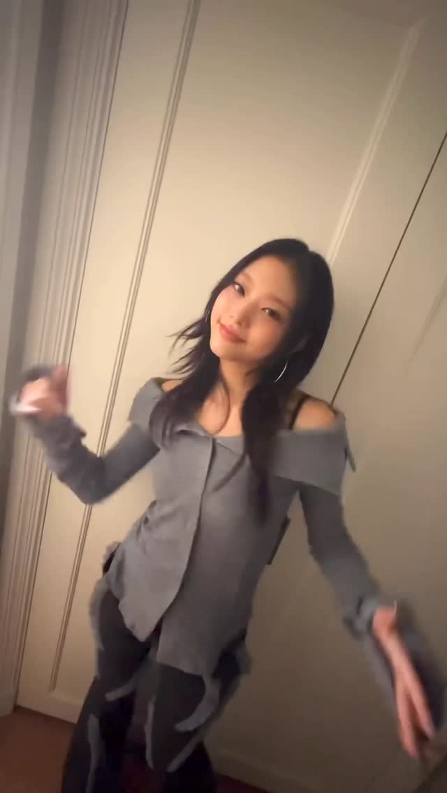 비주얼 미친 뉴진스😈🐰위글위글 챌린지 이미지