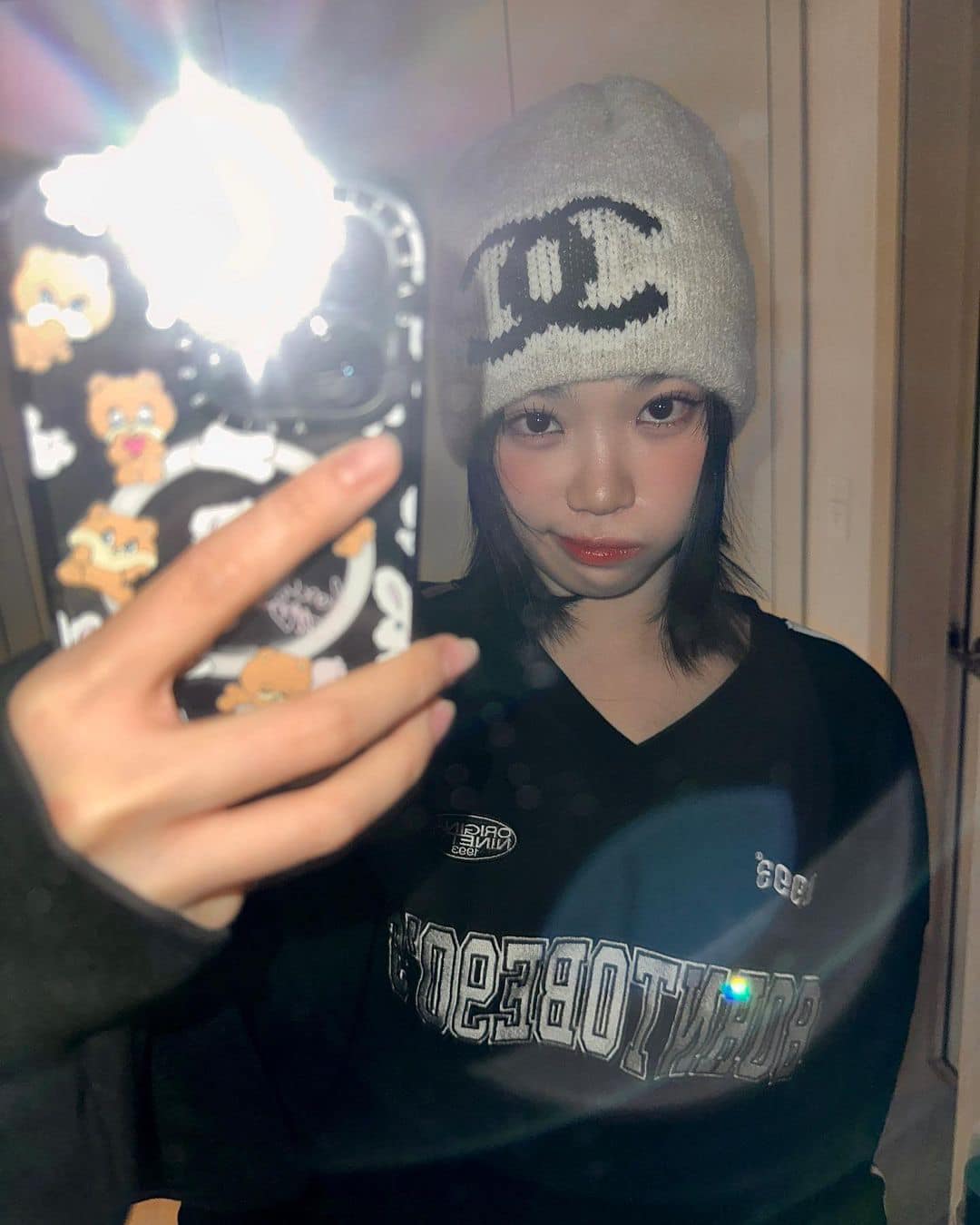 러블리한 힙템 샤넬 비니🖤🤍 이미지