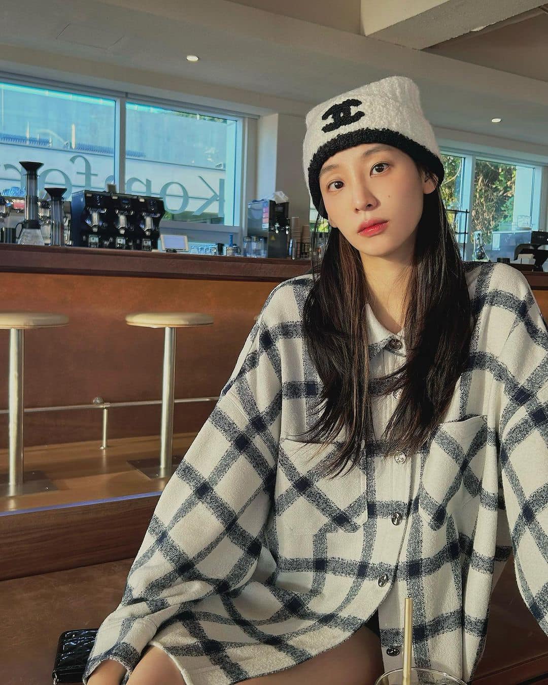 러블리한 힙템 샤넬 비니🖤🤍 이미지4