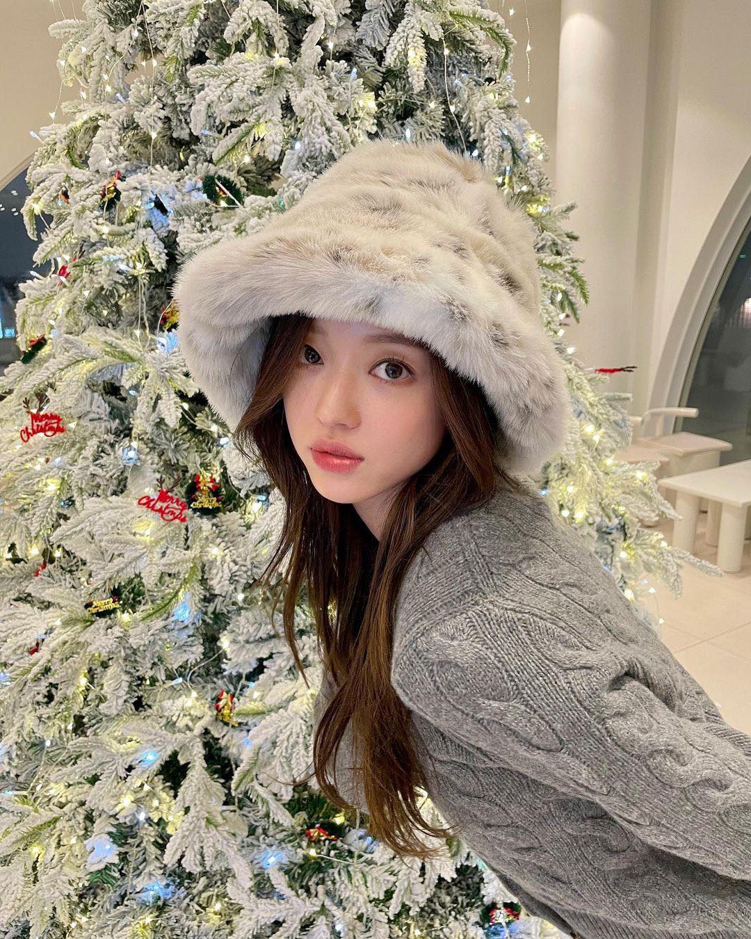 요즘 해외언니 대세☁️🧡퍼버킷햇 이미지6