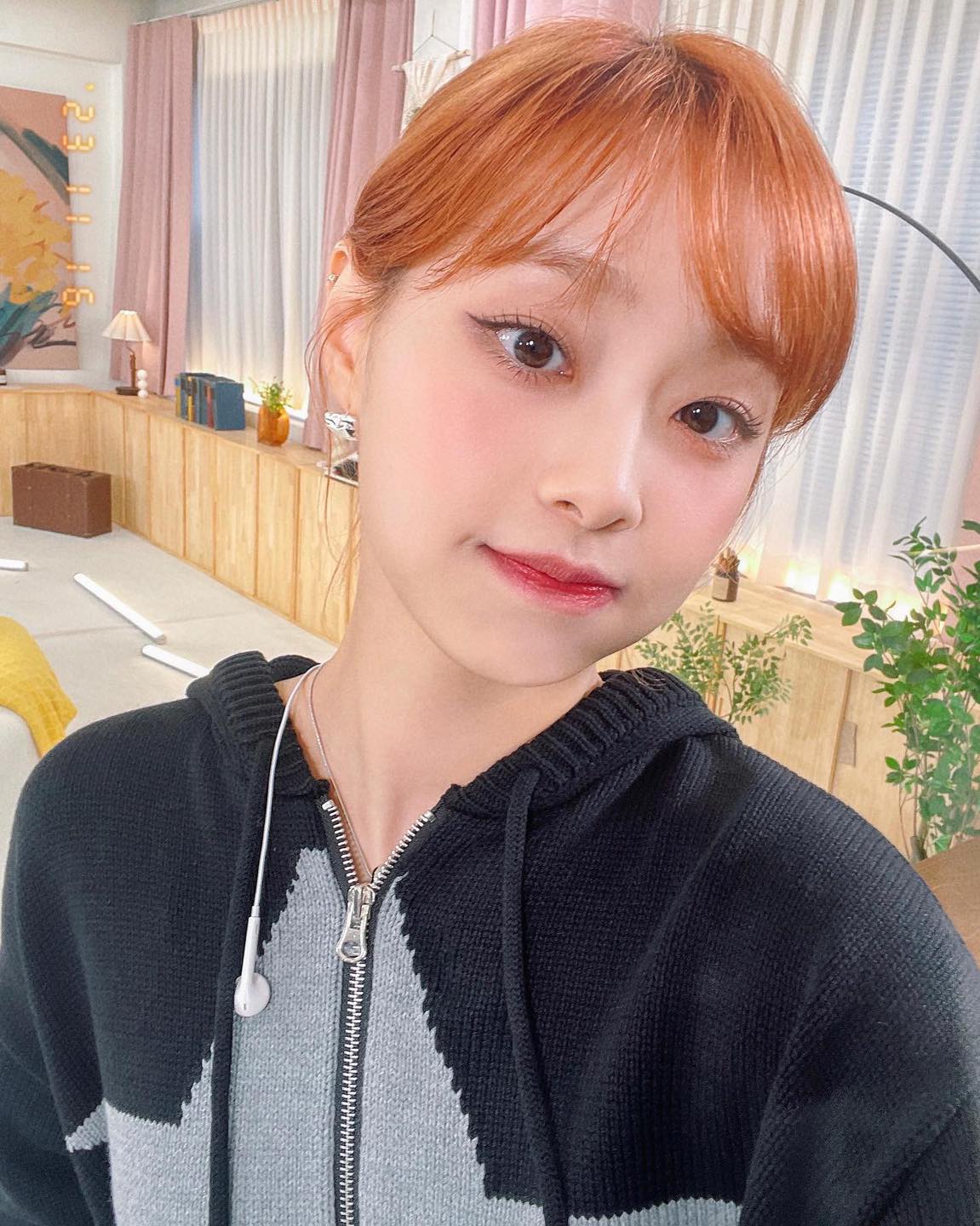 연말엔 귀엽게 니트 후드집업❄️♥️ 이미지4