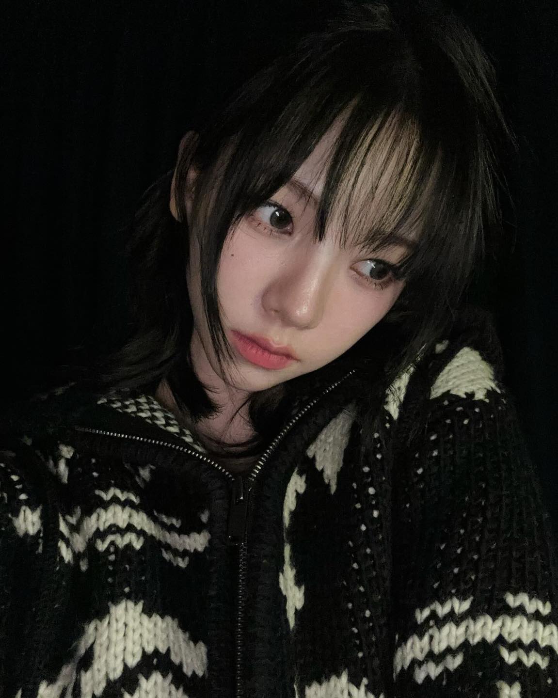 연말엔 귀엽게 니트 후드집업❄️♥️ 이미지6
