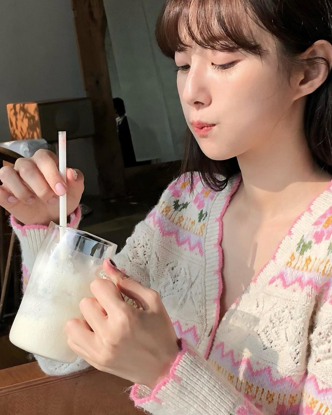 귀여운 그래니룩🤶🏻@패턴 가디건 이미지5