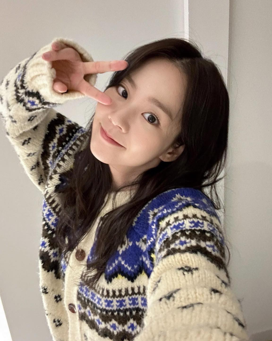 귀여운 그래니룩🤶🏻@패턴 가디건 이미지2