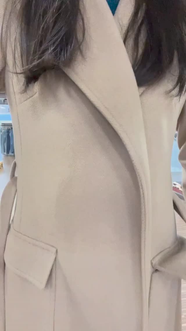 코트 끈 예쁘게 묶는 법🧥@담아가세요 이미지