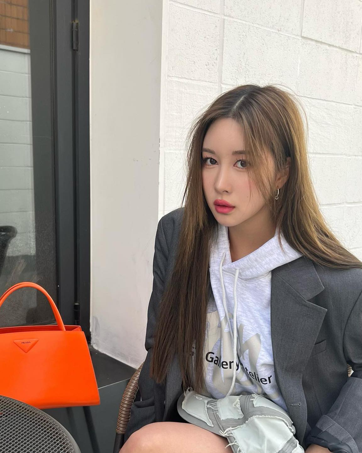 겨울엔 자켓 안에 후드 걸쳐🖤🩶 이미지9
