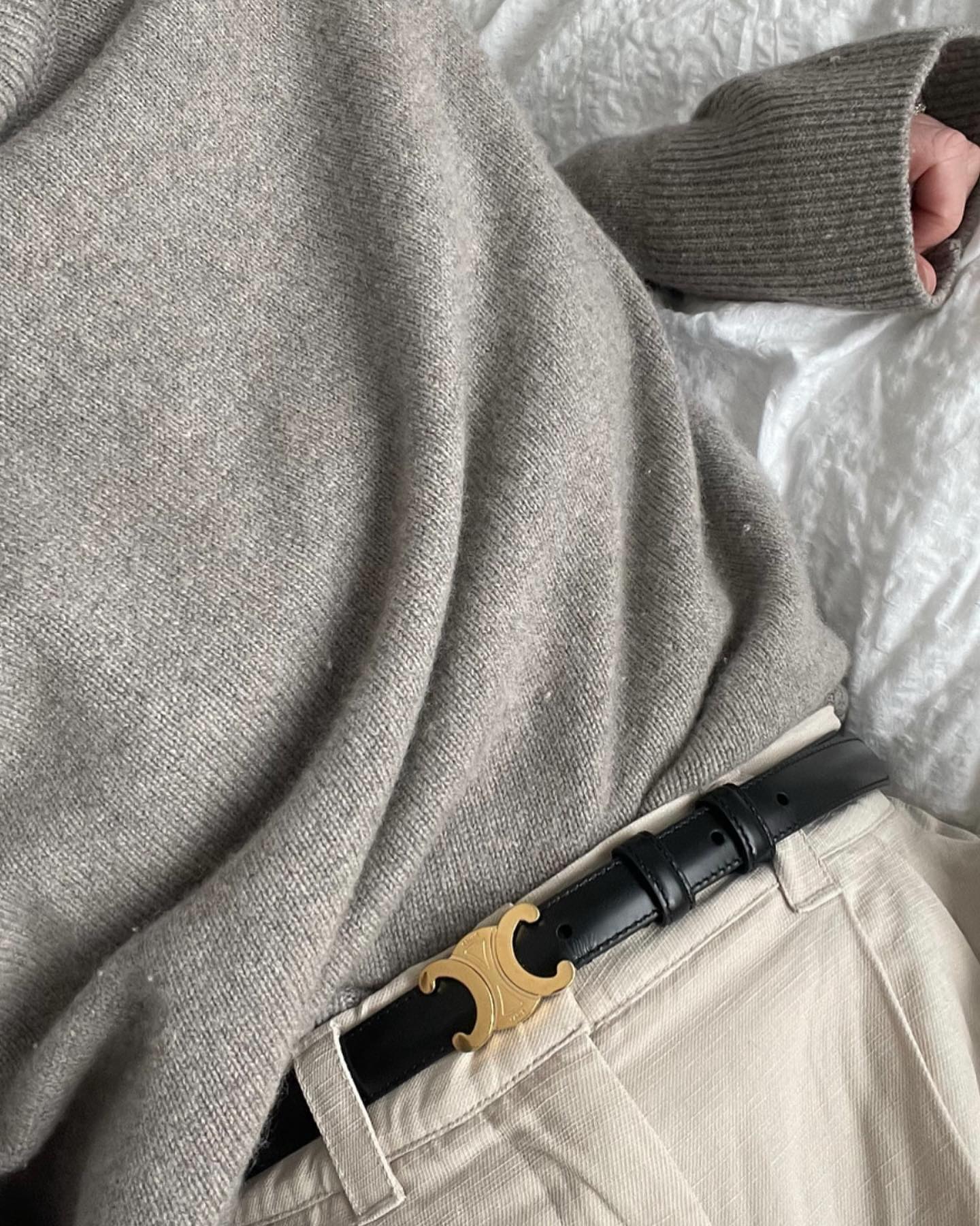 팬츠에 벨트 포인트🖤✨더해요 이미지