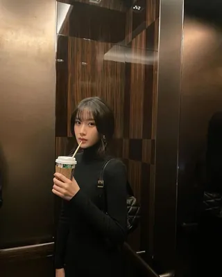 단품으로도 좋은 얇은 목폴라🖤🤍 이미지