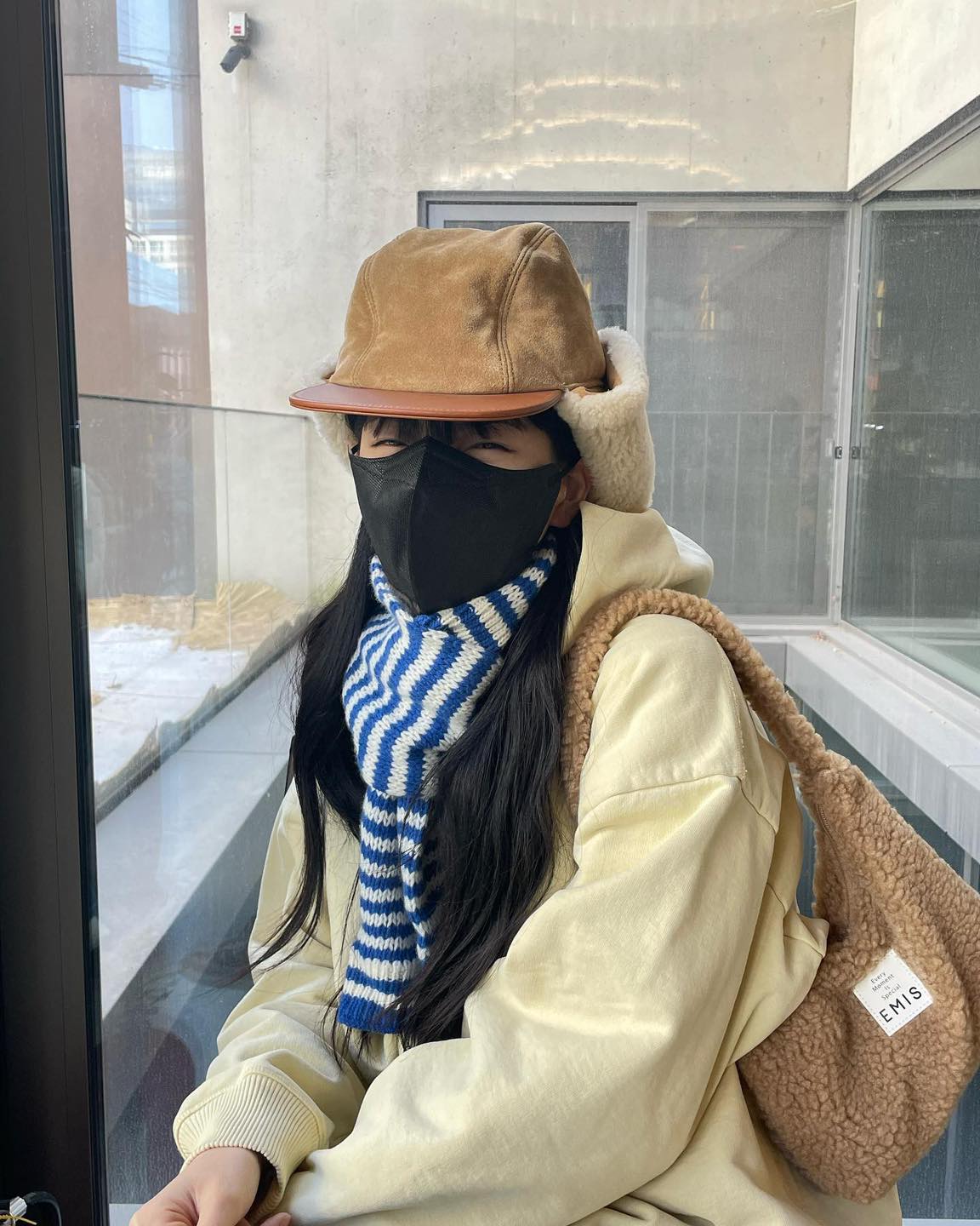 이제 방한모자도 꺼내야해🥶💂‍♀️ 이미지3