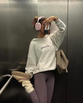 따뜻한🤍 어그+레그워머 조합🧦 이미지