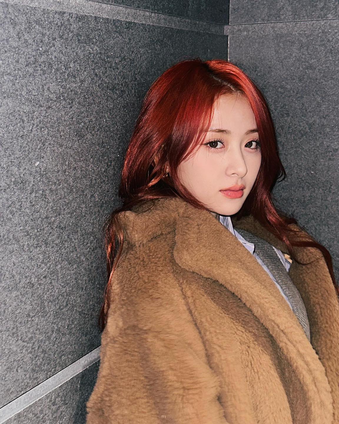 올겨울 핫한 헤어 컬러는@레드❤️‍🔥 이미지