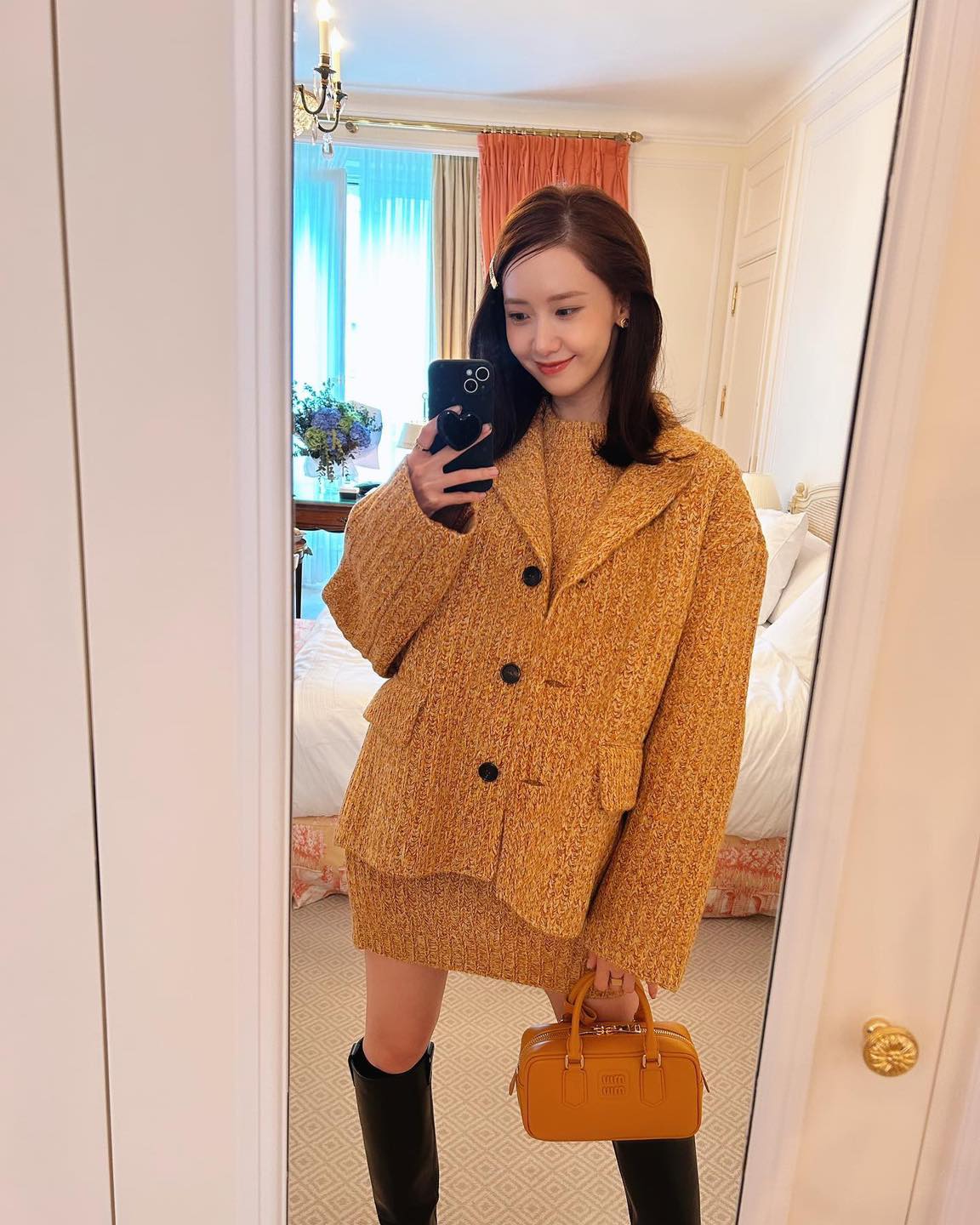 짧치에 롱부츠는 말해뭐해👢🤎 이미지