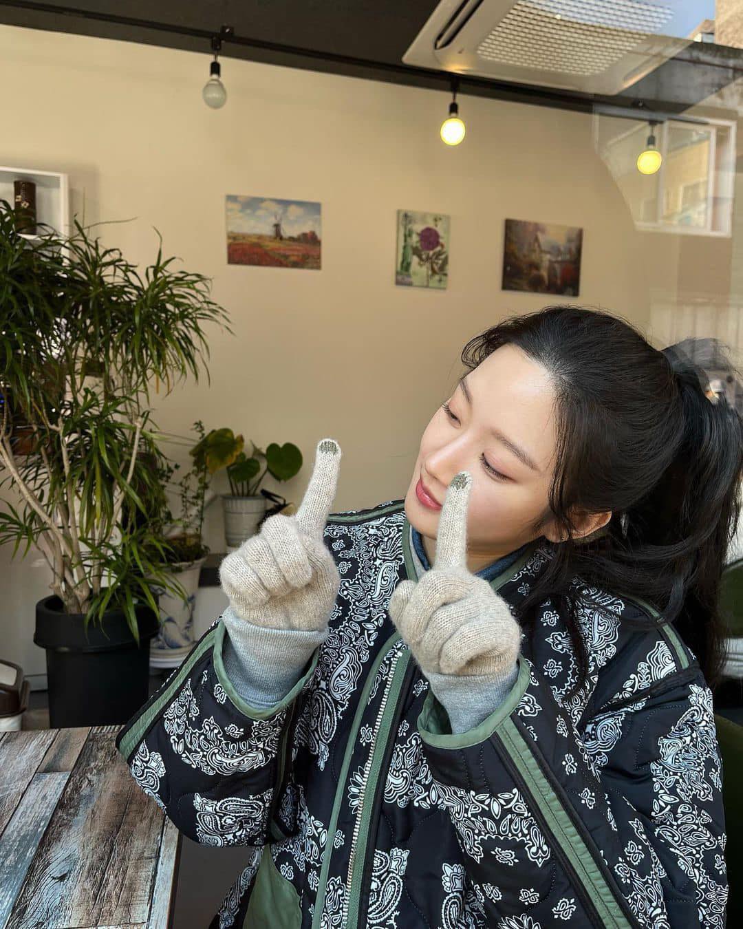 러블리함 가득 니트장갑🧤🧶 이미지