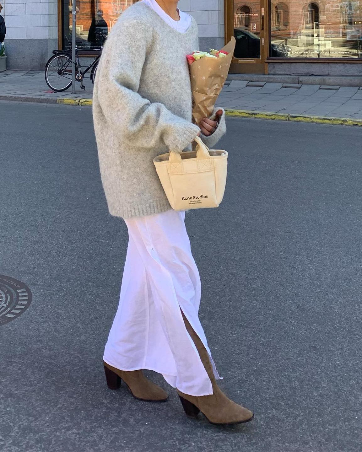 여리무드 화이트 롱스커트🤍☁️ 이미지