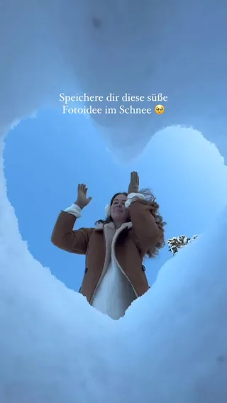 모래하트샷에 이어 스노우하트샷❄️🤍@도전 이미지