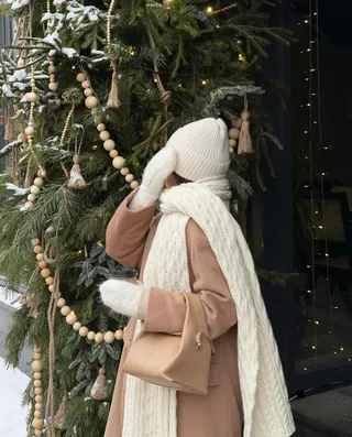 뽀송하고 귀여운 손모아 장갑🤍☁️ 이미지