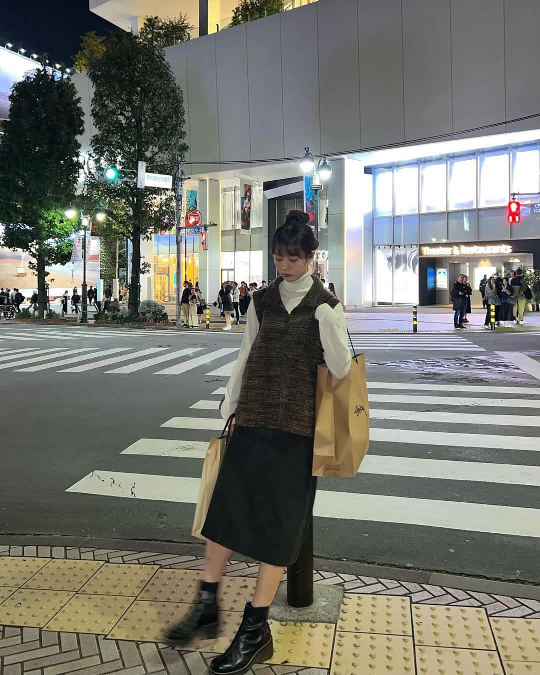 레이어드하면 더 좋은 목폴라🤍🩵 이미지