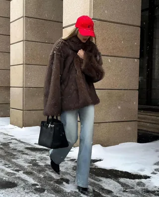 퍼자켓에 힙한 볼캡 더하기🧢❤️ 이미지