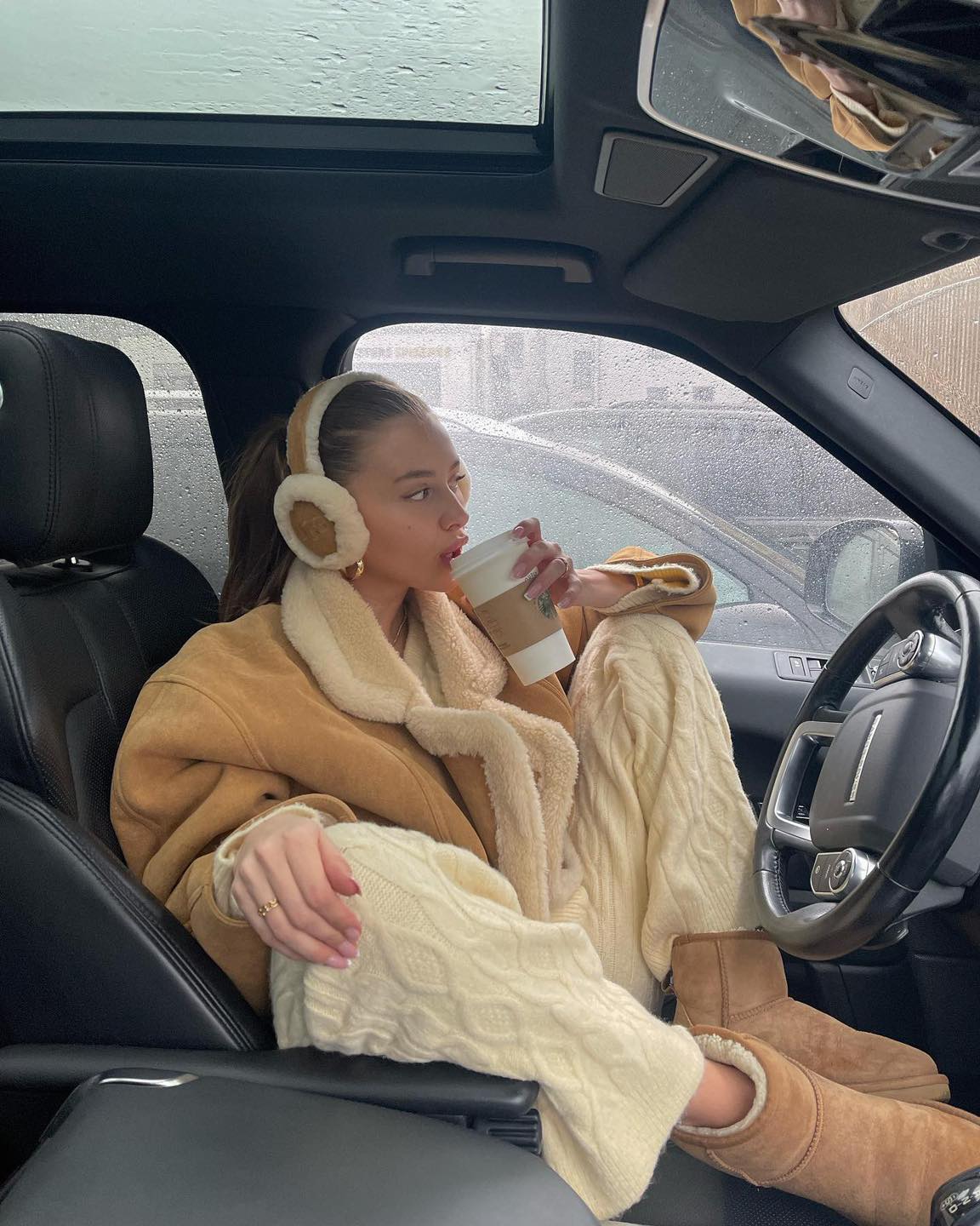 요즘 포근 감성🧡🤎@어그 귀마개 이미지