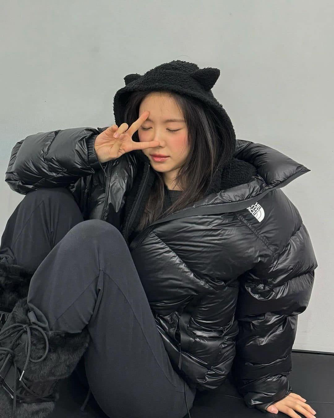 모든 룩에 찰떡🖤노페 검정 눕시 이미지