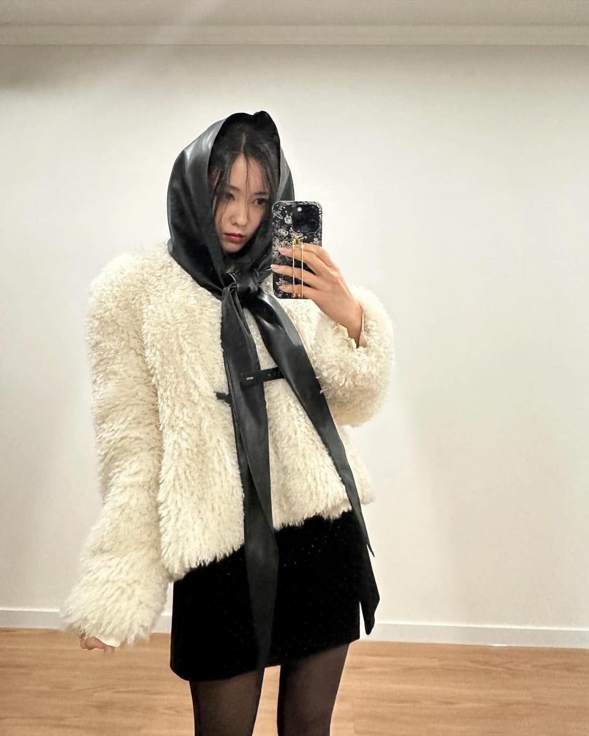 요즘 퍼자켓 트렌드🤎버튼 포인트 이미지