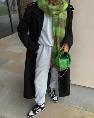 롱코트+조거 국룰💚🖤나이키 이미지