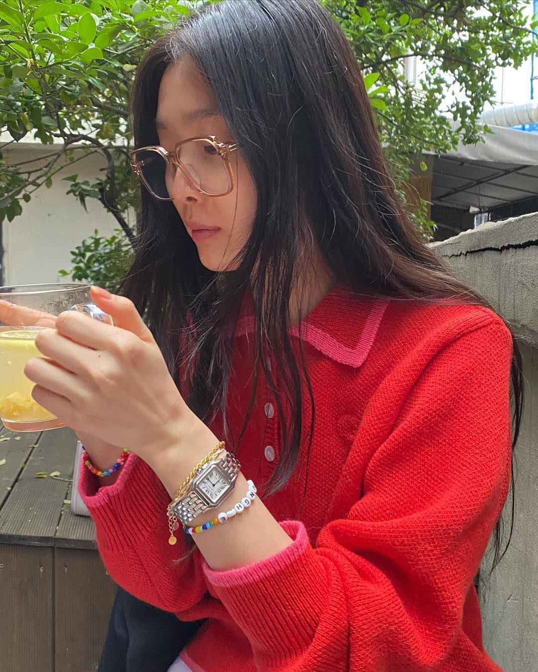 연말 데일리템은❤️🧶레드 니트 이미지5