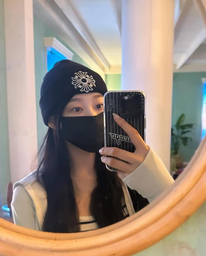 힙한 손민수템 크롬하츠 비니🖤 이미지2