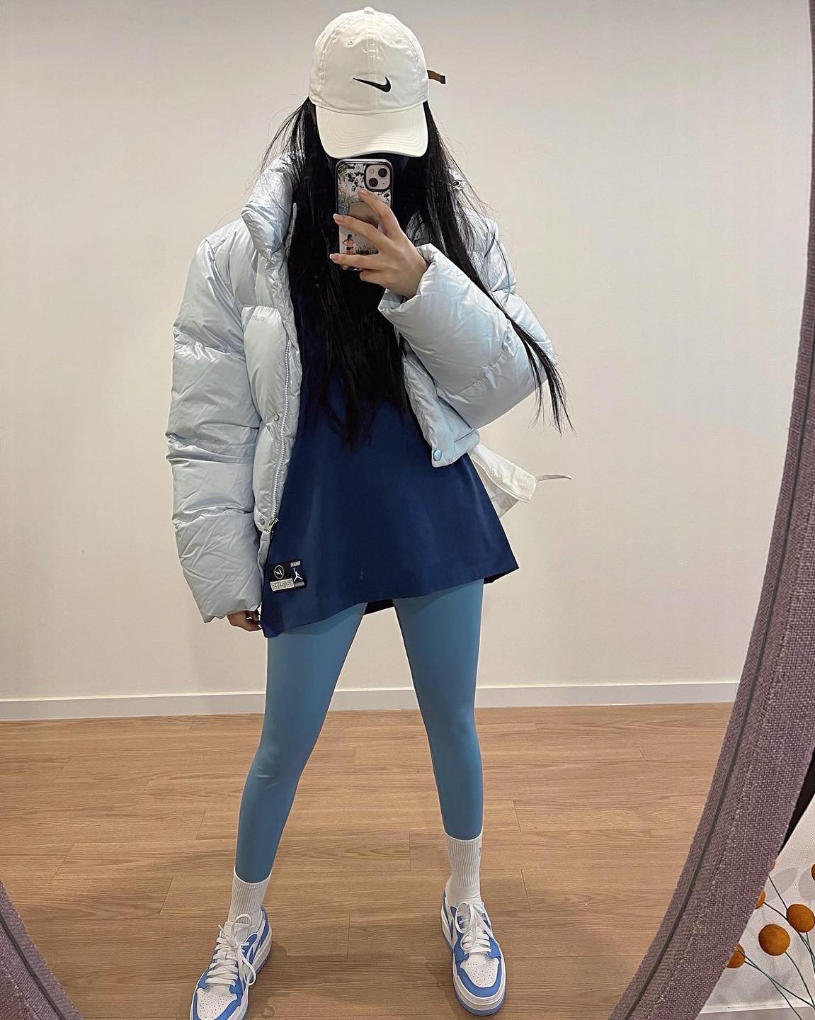 겨울철 레깅스코디 이렇게🖤❤️ 이미지4