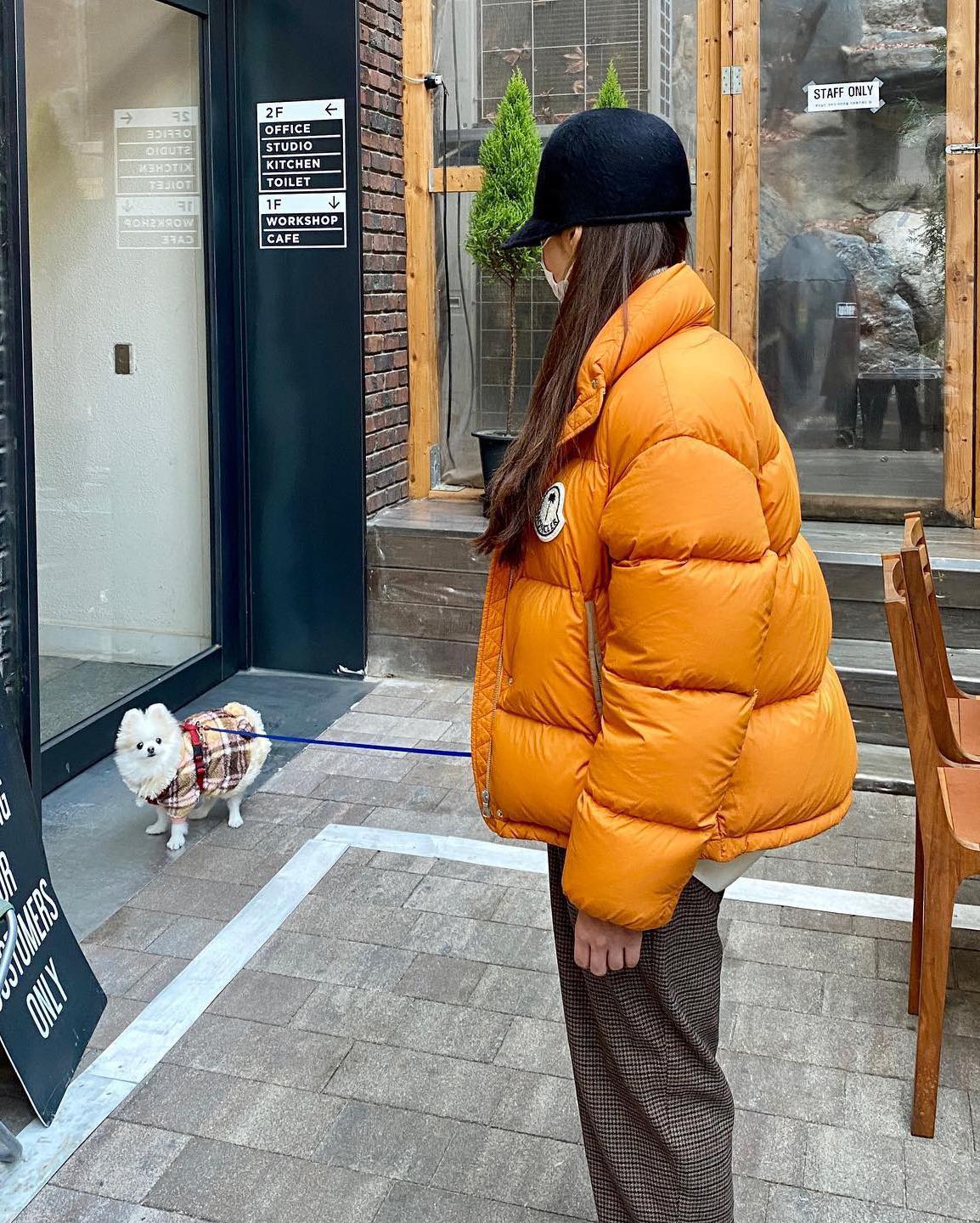 셀럽들 기본픽이요❄️몽클패딩 이미지2
