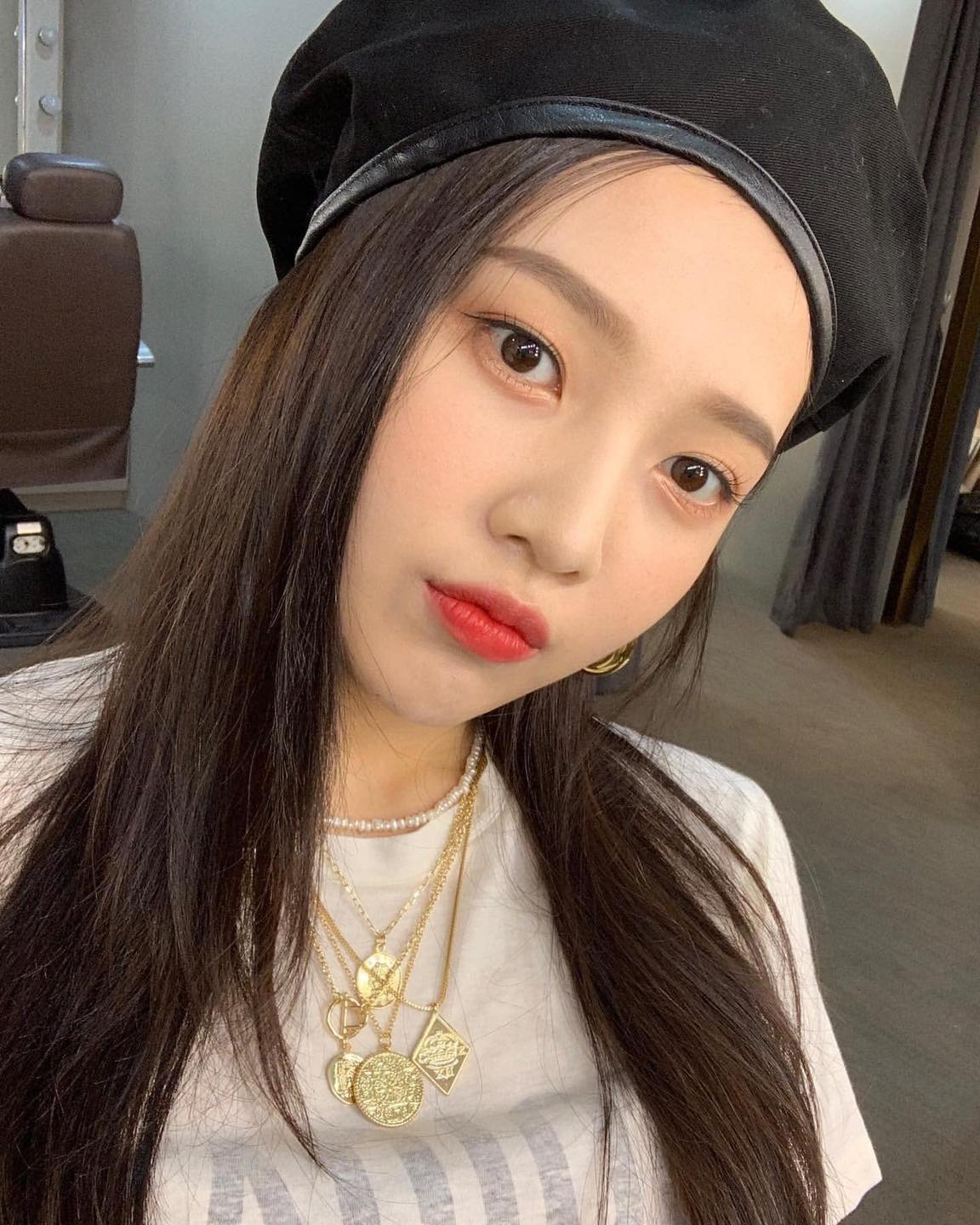 폭룡적 비주얼🖤💚조이 베레모룩 이미지7