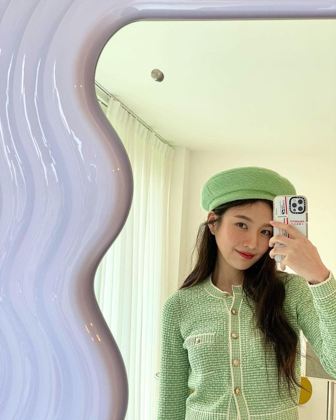 폭룡적 비주얼🖤💚조이 베레모룩 이미지3