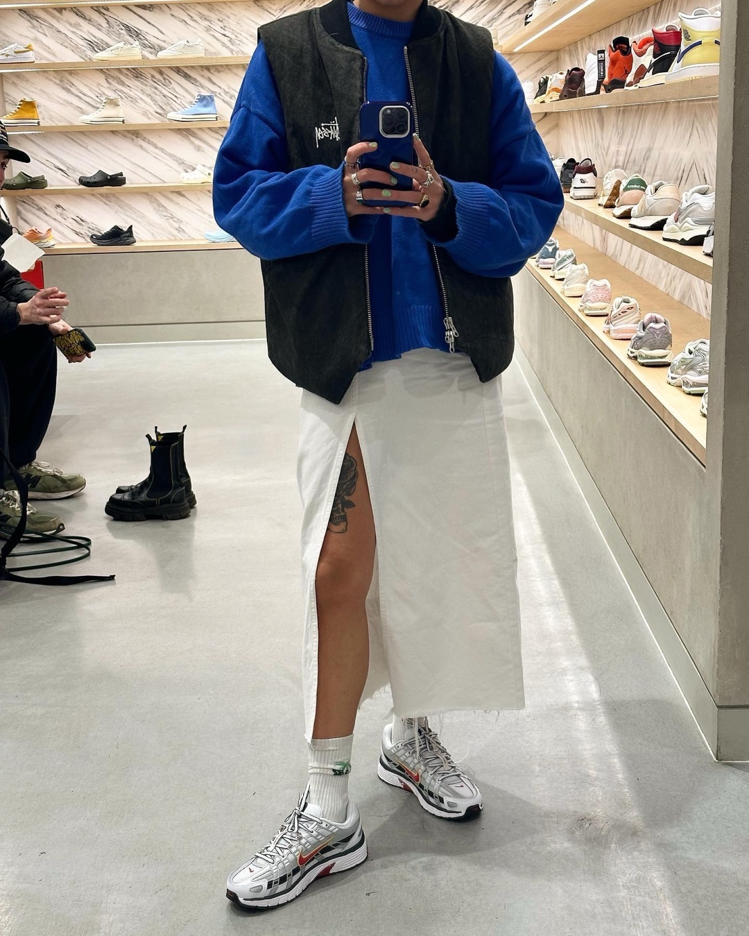캐주얼한 나이키👟🩶 p-6000​ 이미지2