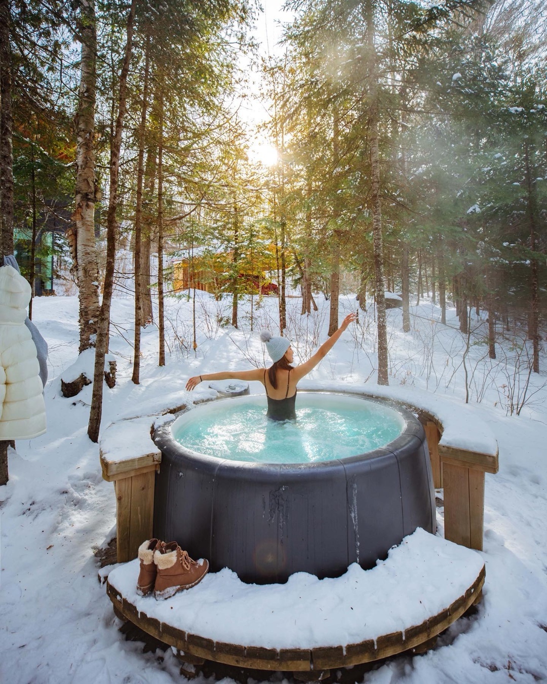 따뜻한 수영하러❄️👙@떠날래​ 이미지