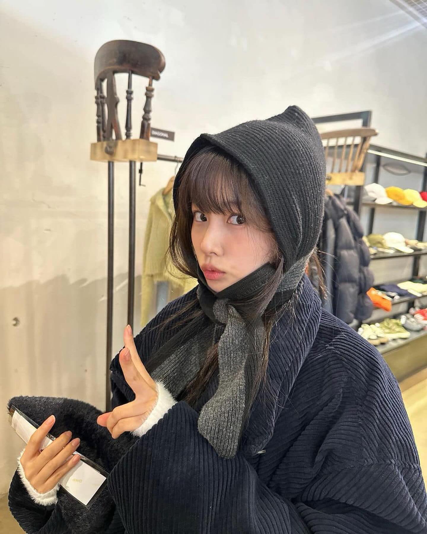 머플러는 귀까지 돌돌해야해🧣 이미지