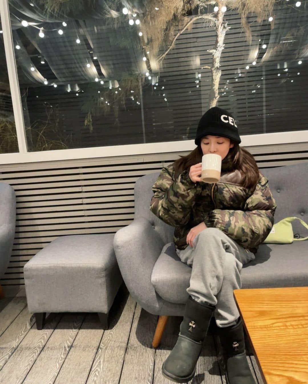 추위엔 조거팬츠+어그❄️🐑 이미지