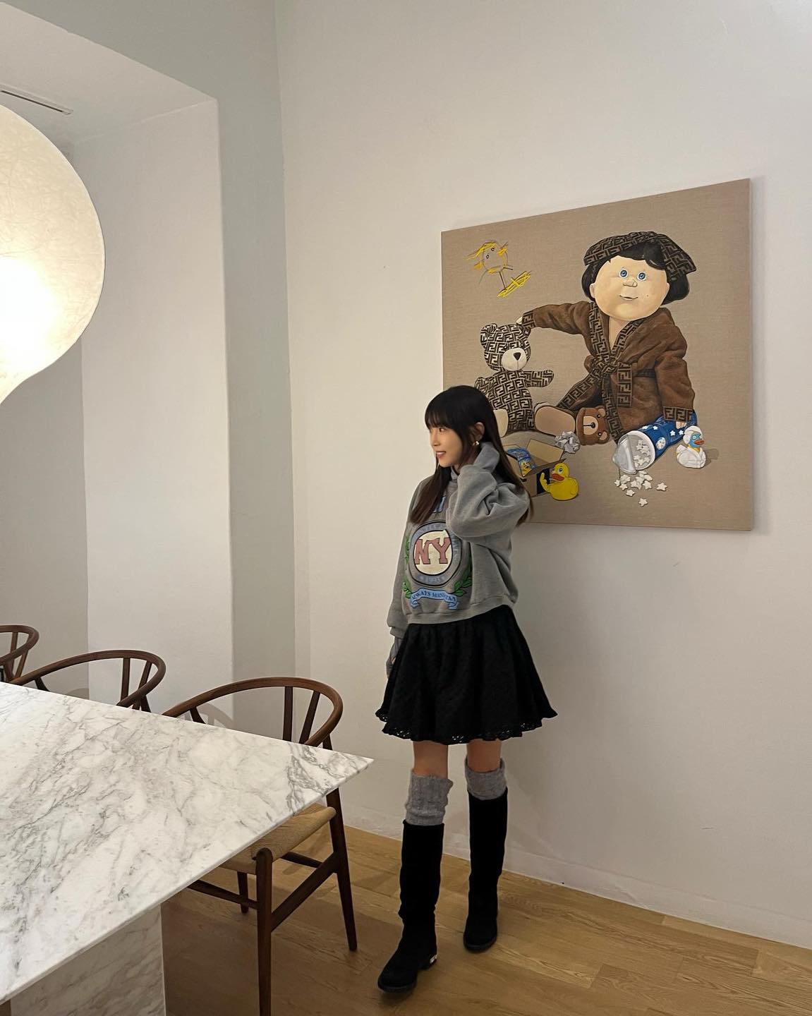 회색 니삭스로 이쁘게 입는법🧦🩶 이미지7