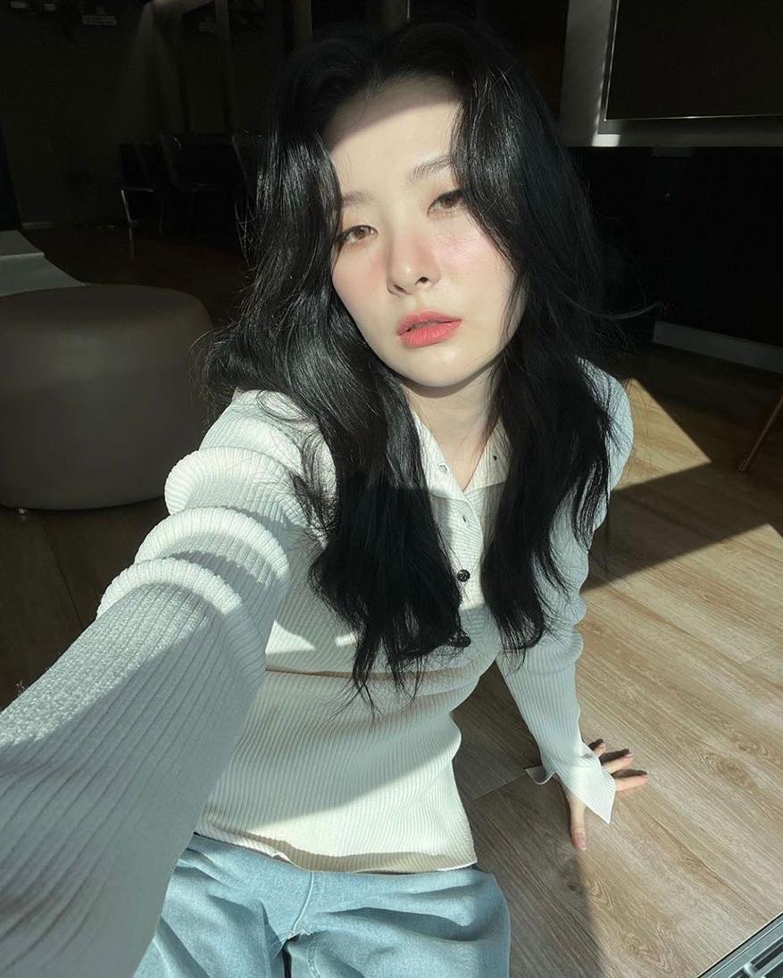 골지 니트로 여리핏 무드 코디🫧 이미지