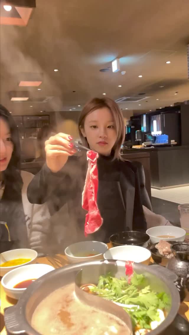 샤브샤브 한방에 말아 먹는 법🥩🔥우기 이미지