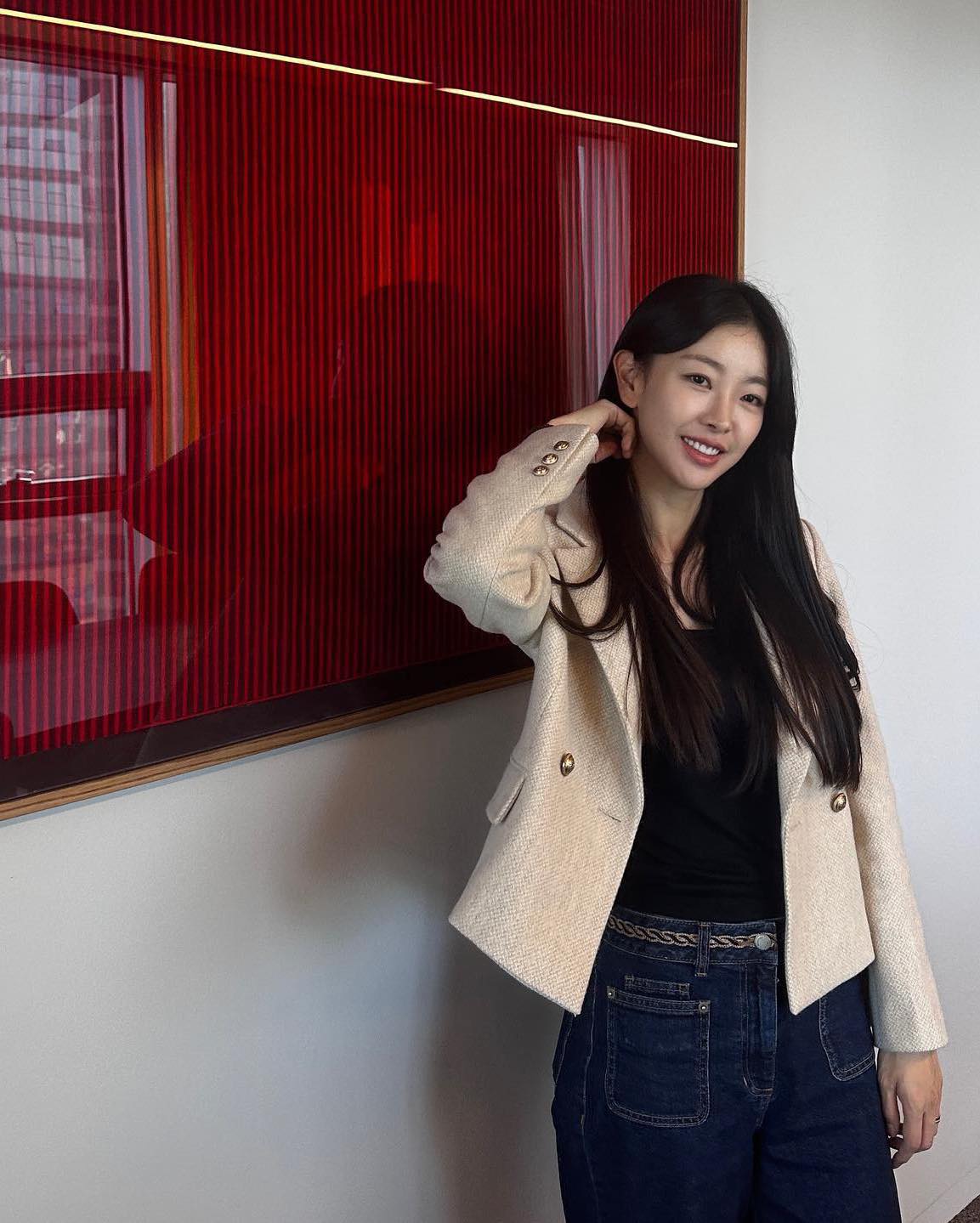탐나는 고원희의 데님핏👖🖤 이미지5