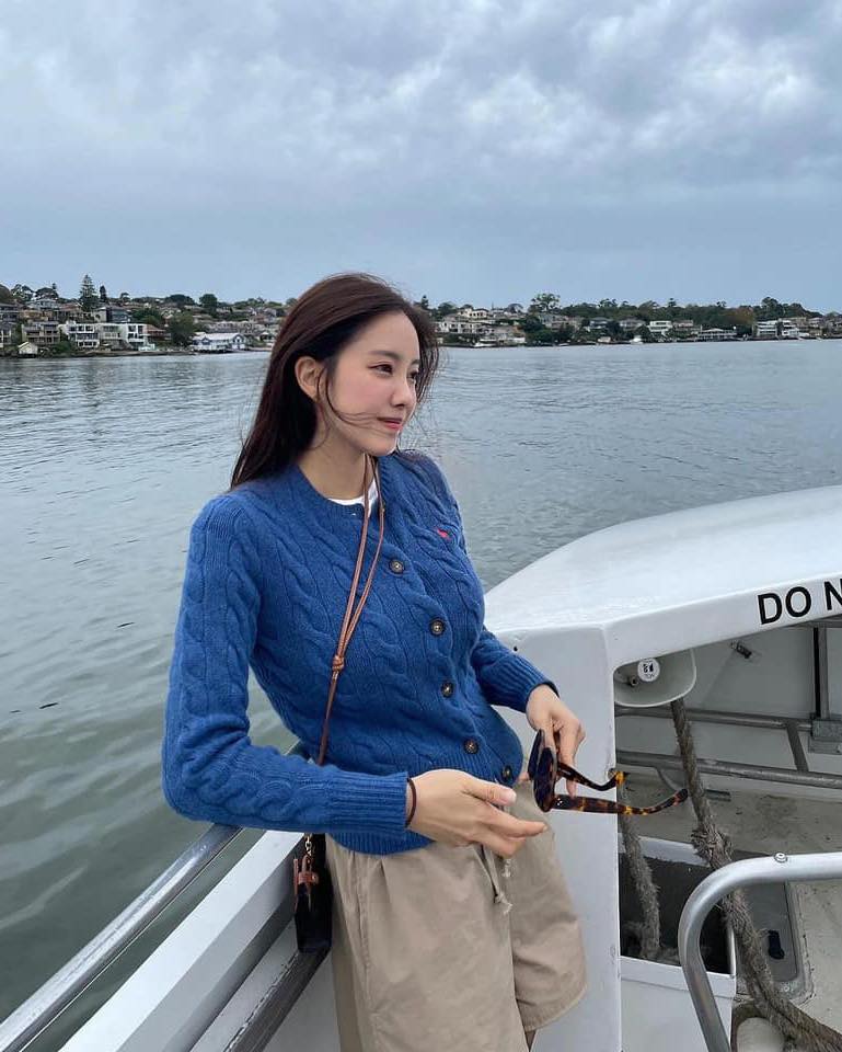 사계절 입는 폴로 케이블 가디건❤️ 이미지5