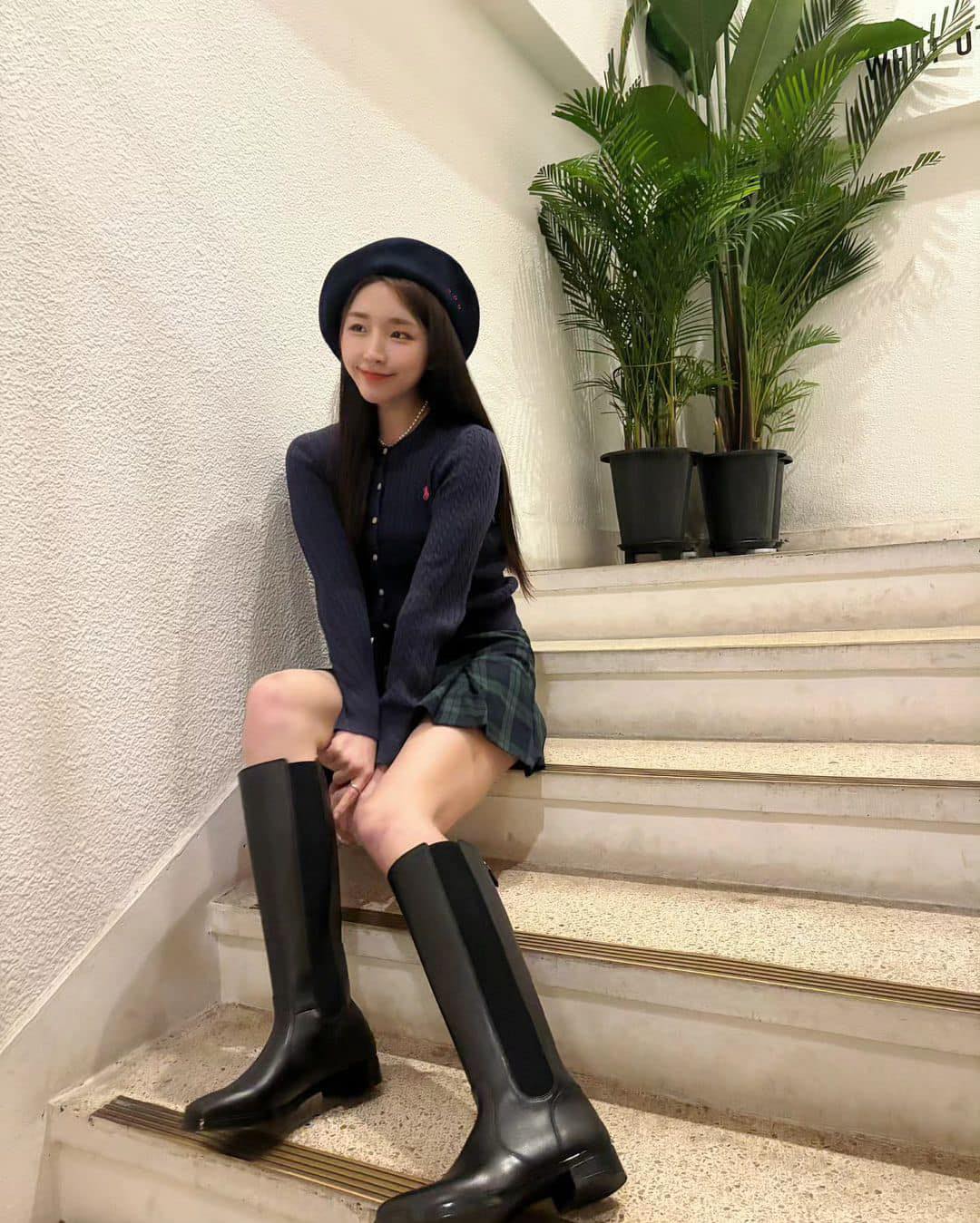 사계절 입는 폴로 케이블 가디건❤️ 이미지4