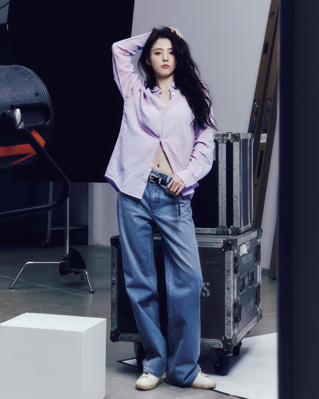 화보장인 한소희🤍🌸봄코디 참고​ 이미지2