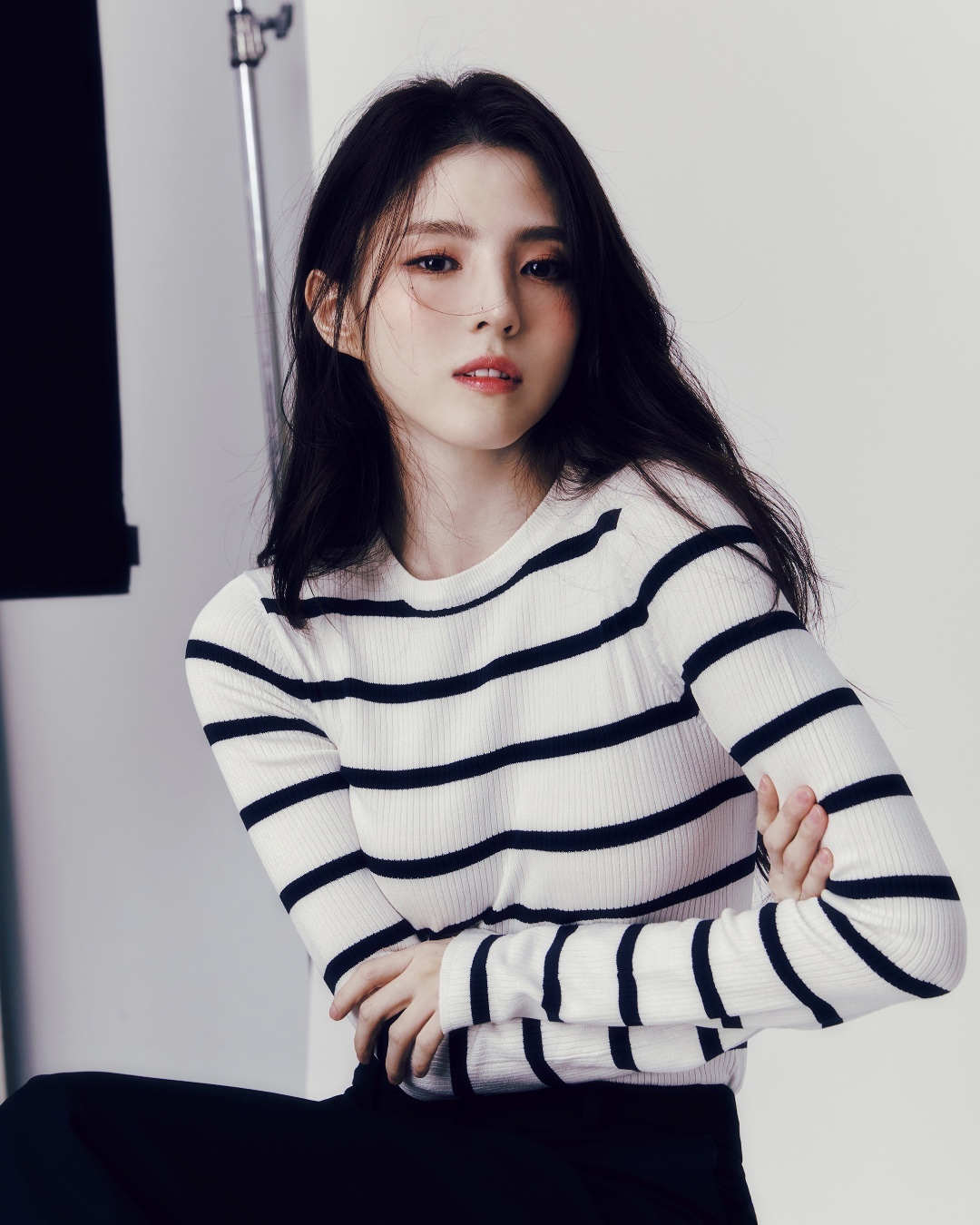 화보장인 한소희🤍🌸봄코디 참고​ 이미지